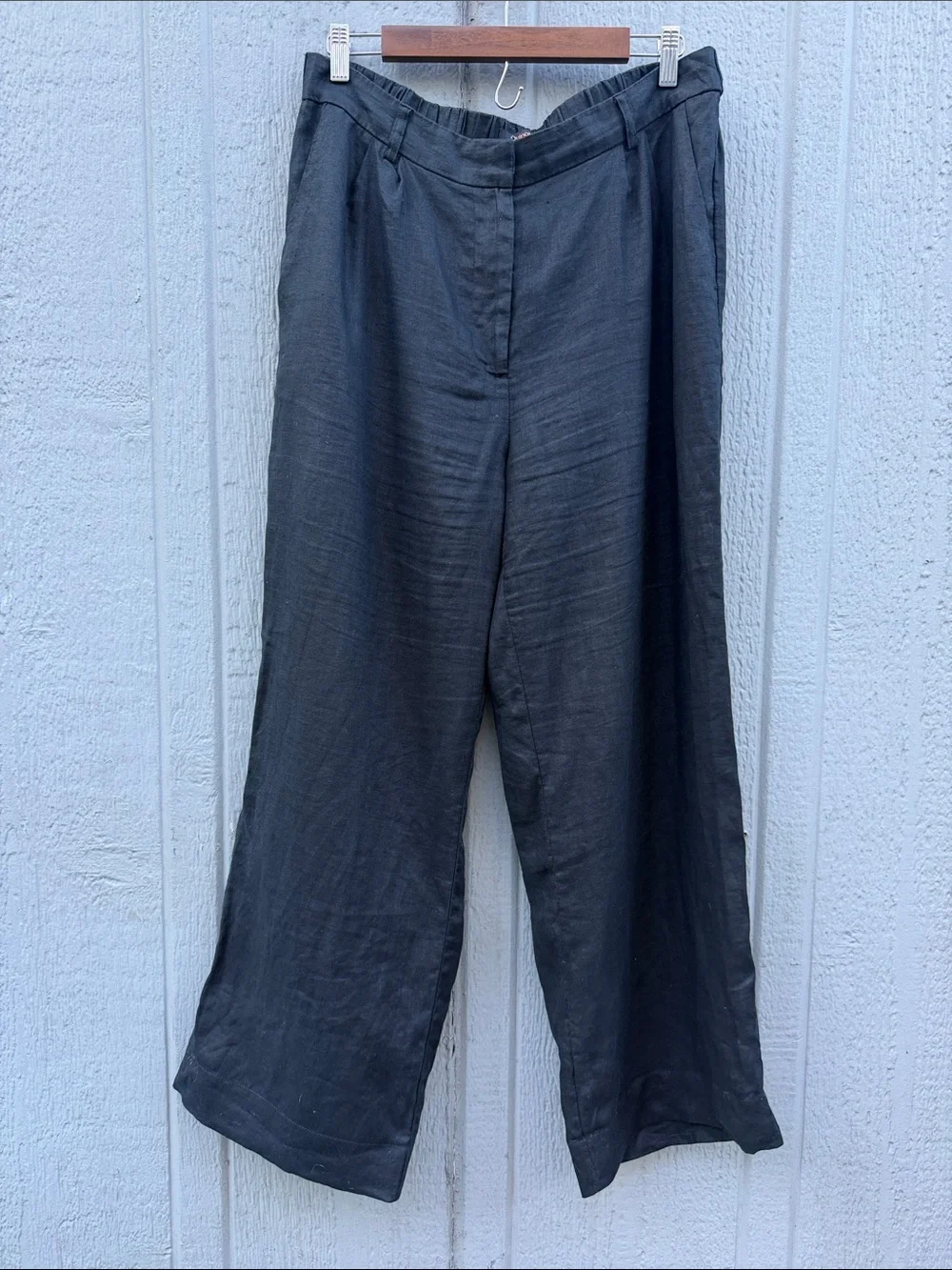 Quince European Linen Trousers Pants Size: 14